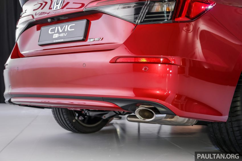 2022 Honda Civic 2.0 RS e:HEV 油电版上市, 售价16.7万 201901