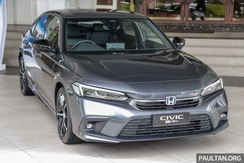 2022 Honda Civic 2.0 RS e:HEV 油电版上市, 售价16.7万 201904