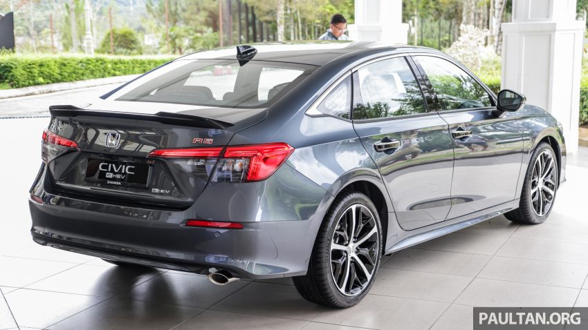 2022 Honda Civic 2.0 RS e:HEV 油电版上市, 售价16.7万 201905