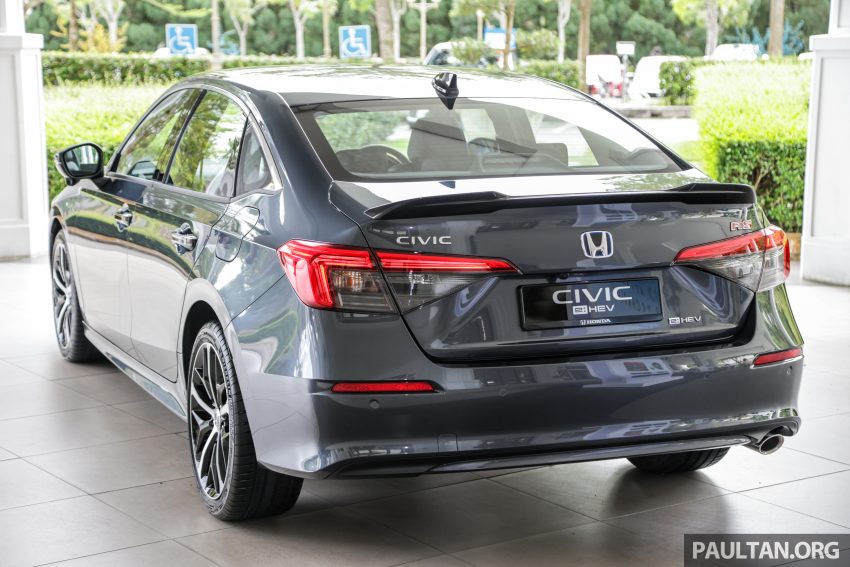 2022 Honda Civic 2.0 RS e:HEV 油电版上市, 售价16.7万 201906