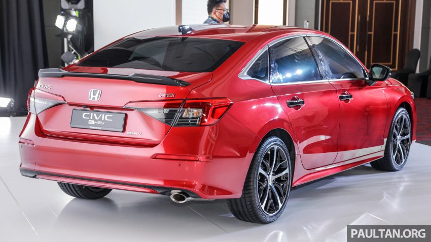 2022 Honda Civic 2.0 RS e:HEV 油电版上市, 售价16.7万 201881