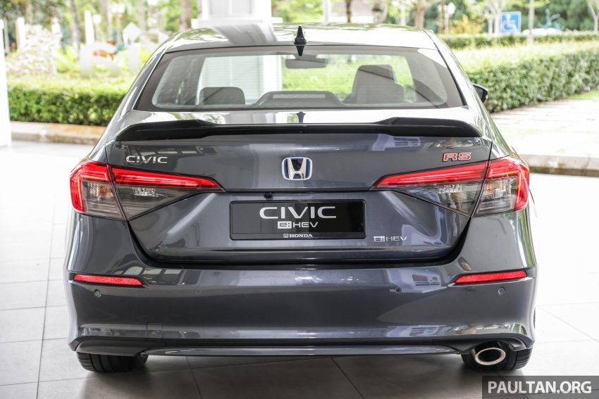 2022 Honda Civic 2.0 RS e:HEV 油电版上市, 售价16.7万 201908
