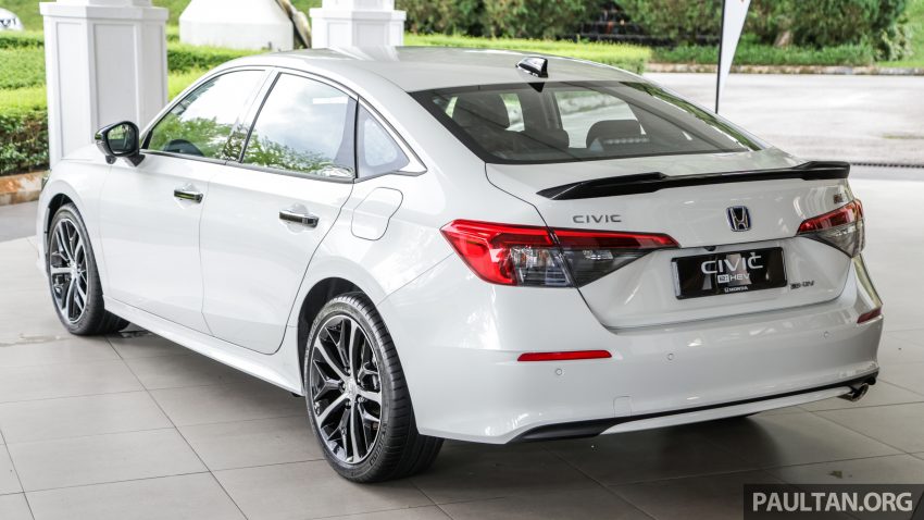 2022 Honda Civic 2.0 RS e:HEV 油电版上市, 售价16.7万 201913