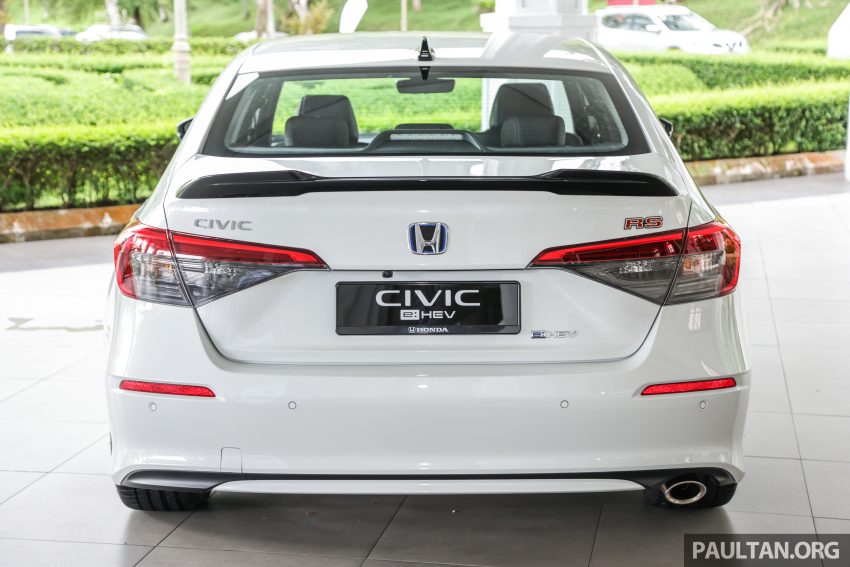 2022 Honda Civic 2.0 RS e:HEV 油电版上市, 售价16.7万 201915