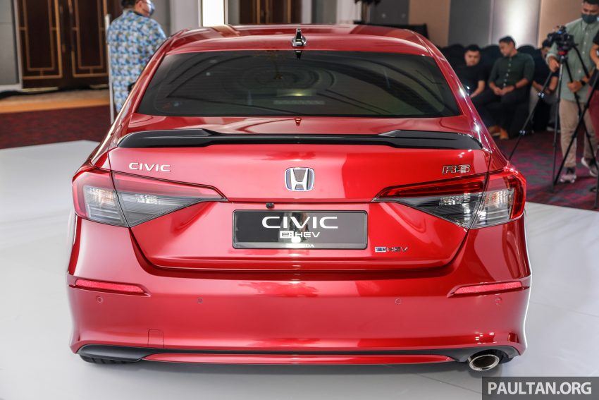 2022 Honda Civic 2.0 RS e:HEV 油电版上市, 售价16.7万 201883