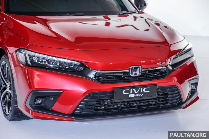 2022 Honda Civic 2.0 RS e:HEV 油电版上市, 售价16.7万 201885