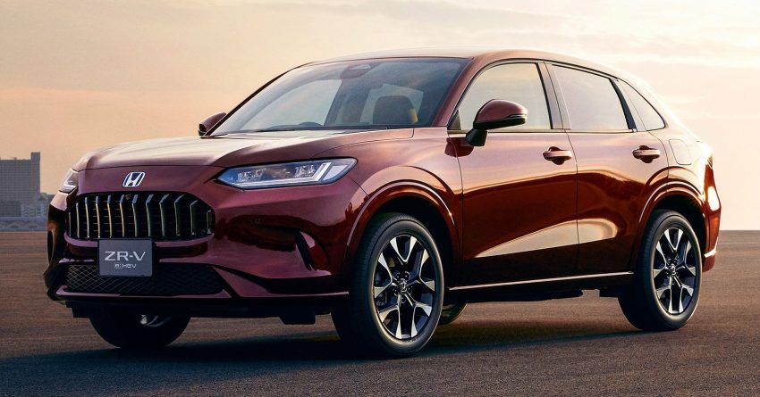 Honda ZR-V 明年4月将在日本开售, 同时有涡轮和油电版 202464