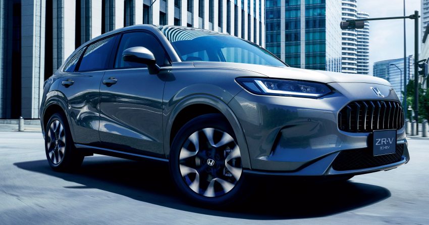 Honda ZR-V 明年4月将在日本开售, 同时有涡轮和油电版 202468