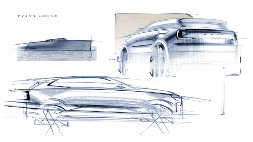 2023 Volvo EX90 全球首发, XC90 继任车款, 续航600公里 201561