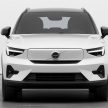 2023 Volvo XC40 Recharge Pure Electric EV小改款本地开放接受预订, 续航里程达438公里, 33分钟即可充电80%