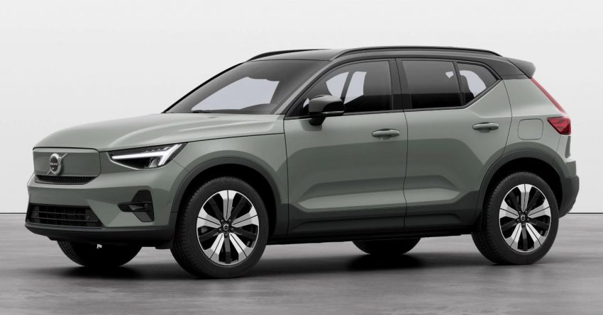 2023 Volvo XC40 Recharge Pure Electric EV小改款本地开放接受预订, 续航里程达438公里, 33分钟即可充电80% 200992