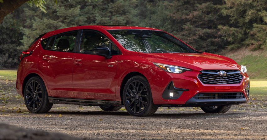 全新第六代 Subaru Impreza 全球首发, 仅提供五门掀背版 202355