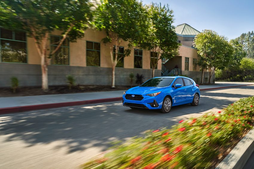 全新第六代 Subaru Impreza 全球首发, 仅提供五门掀背版 202404
