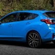 全新第六代 Subaru Impreza 全球首发, 仅提供五门掀背版
