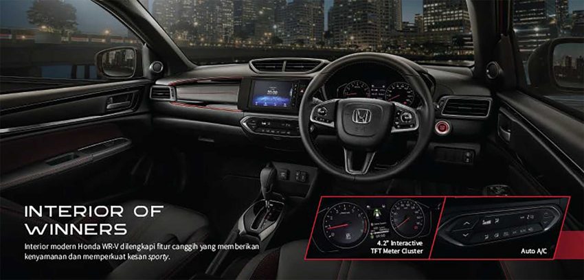 Honda WR-V 全球首发, 定位A-Segment SUV 1.5NA+CVT 200185