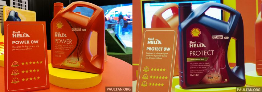 Shell Helix Power 与 Shell Helix Protect 5W-40 本地上市 203018