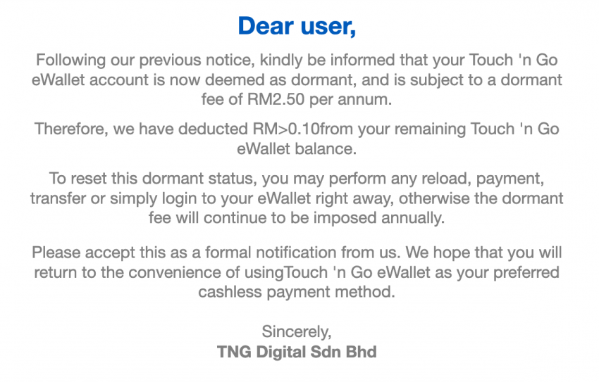 Touch ‘n Go eWallet 被冻结? 别急, 只是技术故障而已 202015