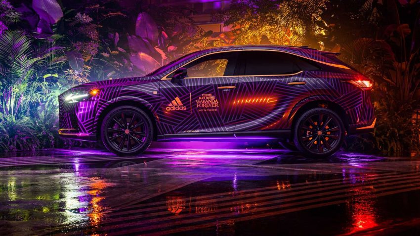 以黑豹电影为题！Lexus 与 Adidas 联手打造 RX 500h F Sport Black Panther Wakanda Forever Special Edition 202113