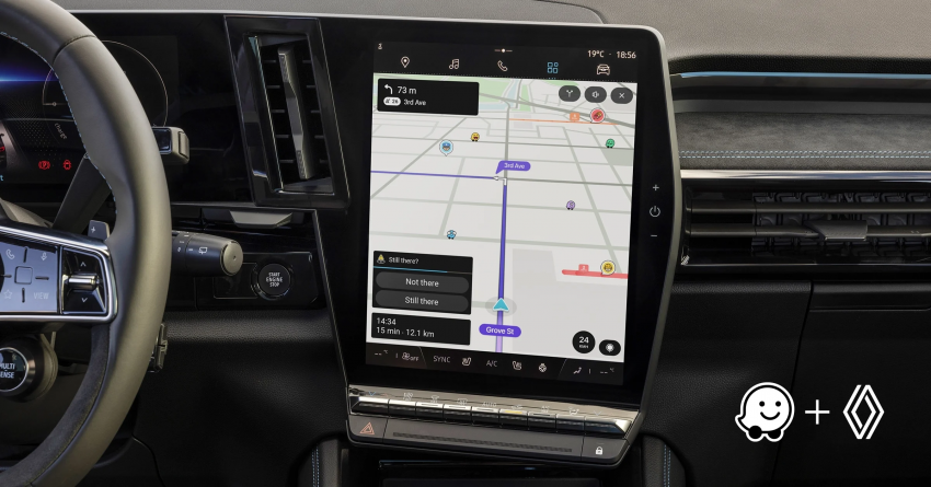 无需连接手机！Renault 将 Waze “搬上”多媒体车载系统 203511