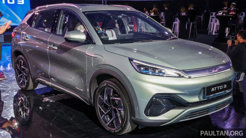 比亚迪 Atto 3 EV 正式来马, 续航最长480公里, 从15万起 203599