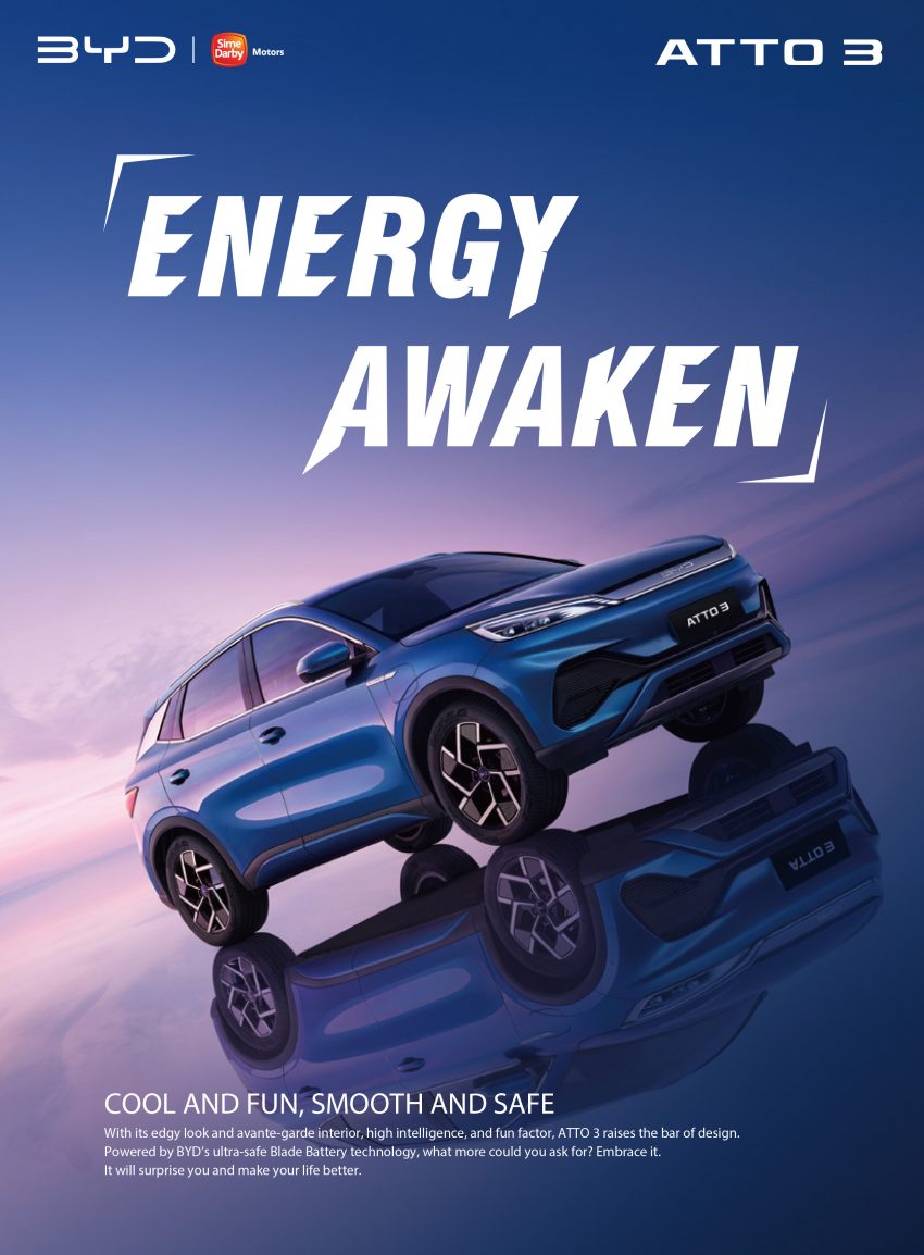 比亚迪 Atto 3 EV 正式来马, 续航最长480公里, 从15万起 203534