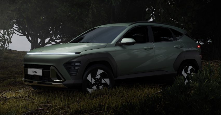 2023 Hyundai Kona 第二代车型首发, EV为主, 汽油版为辅 204399