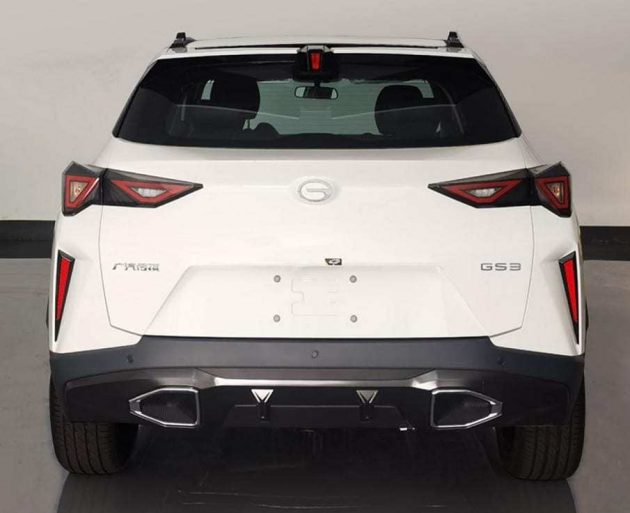 2023广汽传祺 GAC GS3 中国工信部资料曝光, 造型更年轻