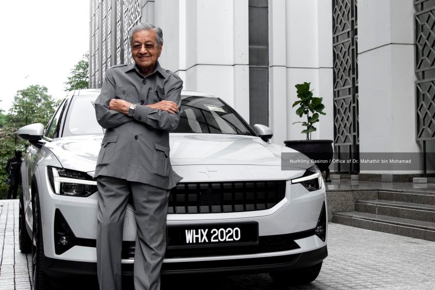 前首相敦马哈迪试驾 Polestar 2！盼宝腾也能生产电动车 203706