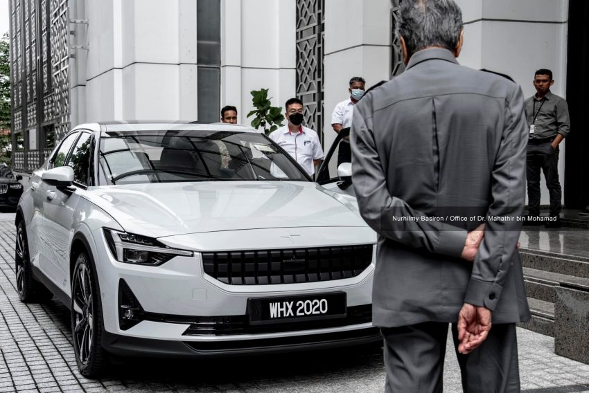 前首相敦马哈迪试驾 Polestar 2！盼宝腾也能生产电动车 203708