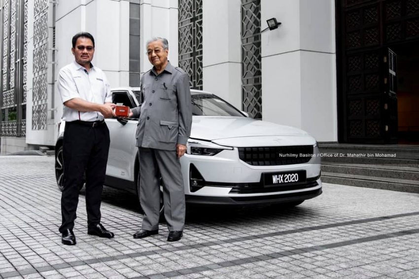 前首相敦马哈迪试驾 Polestar 2！盼宝腾也能生产电动车 203698
