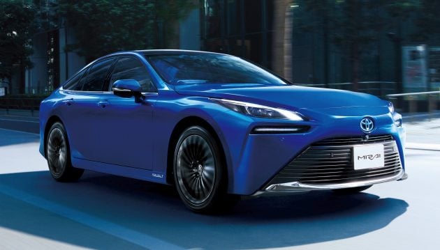 砂州政府少量引进第二代 Toyota Mirai, 成砂州总理官车