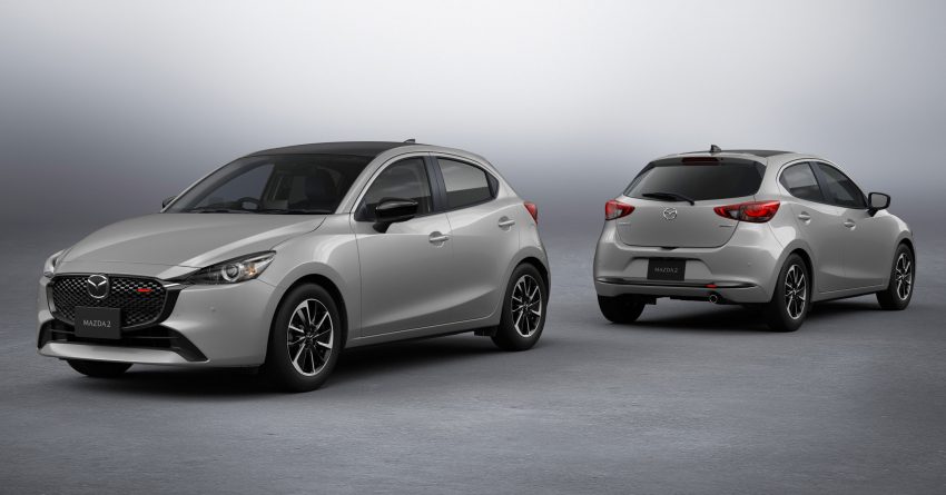 2023 Mazda 2 第三代二度小改款日本首发, 外观更阳光活泼 207345