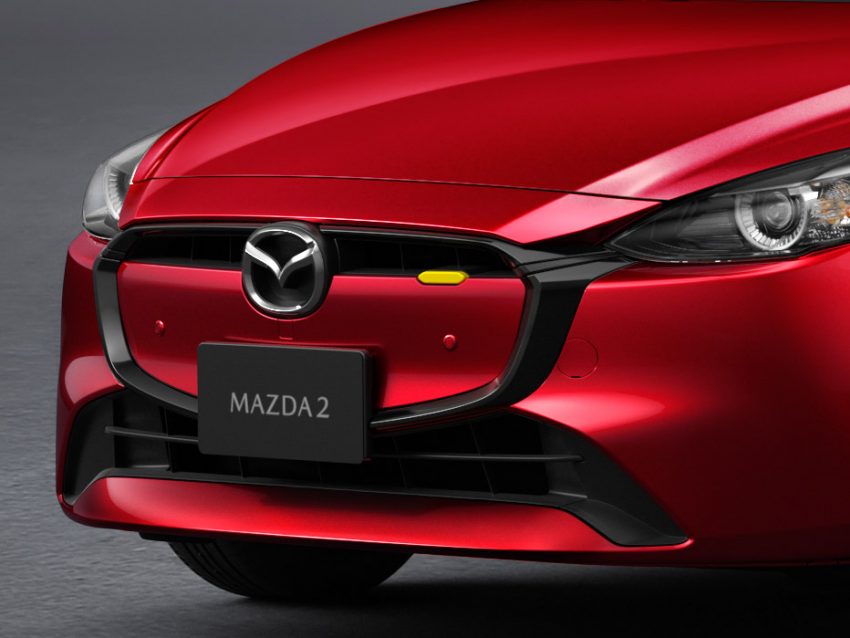 2023 Mazda 2 第三代二度小改款日本首发, 外观更阳光活泼 207347