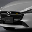 2023 Mazda 2 第三代二度小改款日本首发, 外观更阳光活泼