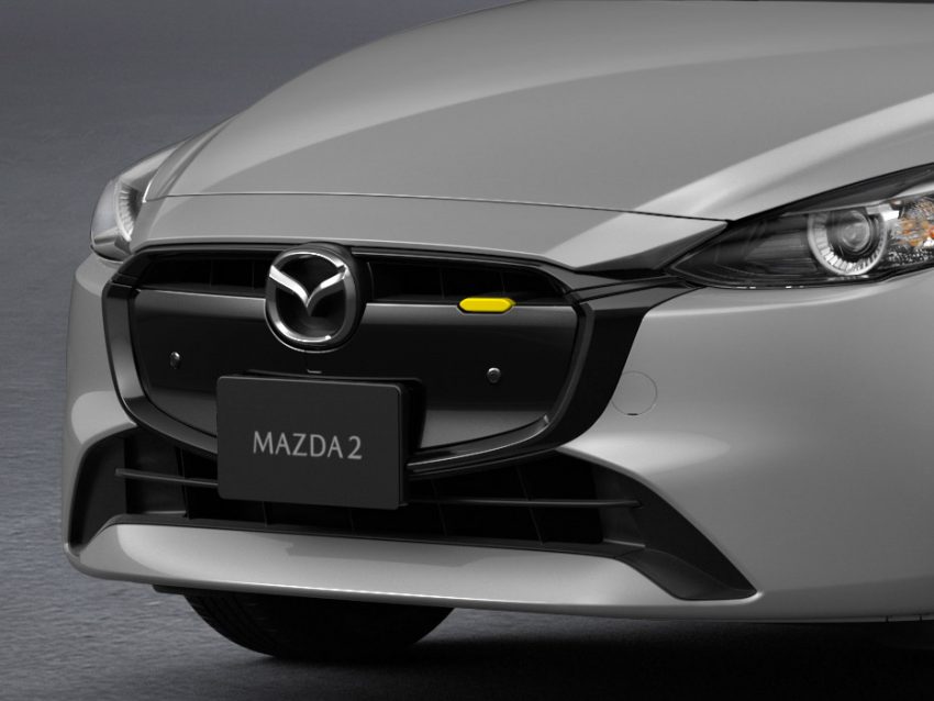 2023 Mazda 2 第三代二度小改款日本首发, 外观更阳光活泼 207349