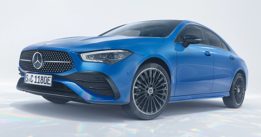 2023 Mercedes-Benz CLA 小改款官图，提供轻混和插混 206664