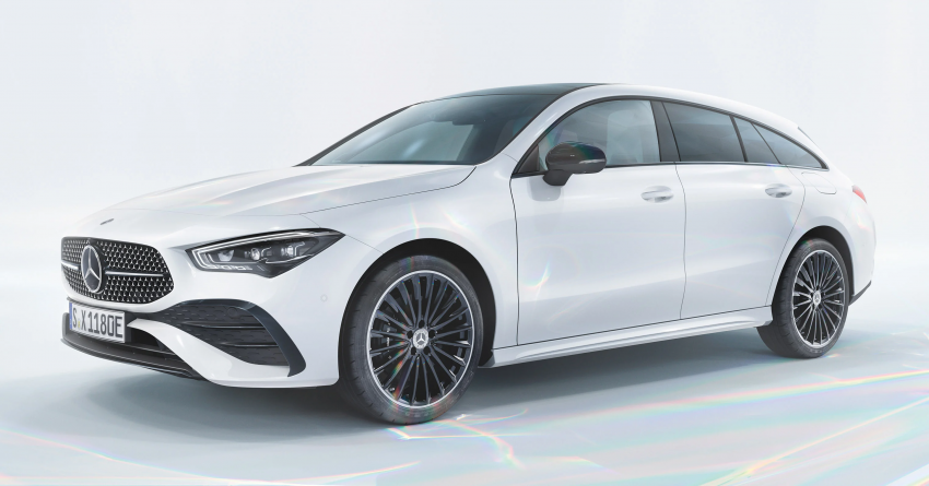 2023 Mercedes-Benz CLA 小改款官图，提供轻混和插混 206668