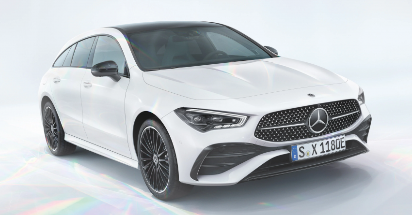 2023 Mercedes-Benz CLA 小改款官图，提供轻混和插混 206670