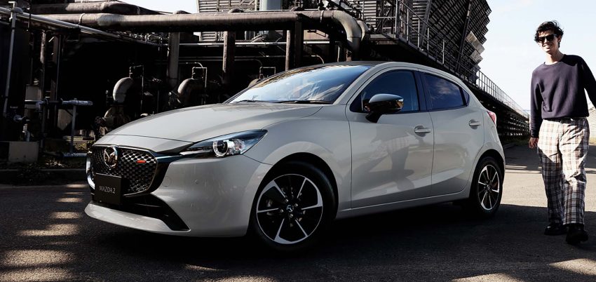 2023 Mazda 2 第三代二度小改款日本首发, 外观更阳光活泼 207396