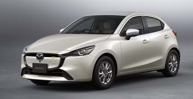 2023 Mazda 2 第三代二度小改款日本首发, 外观更阳光活泼