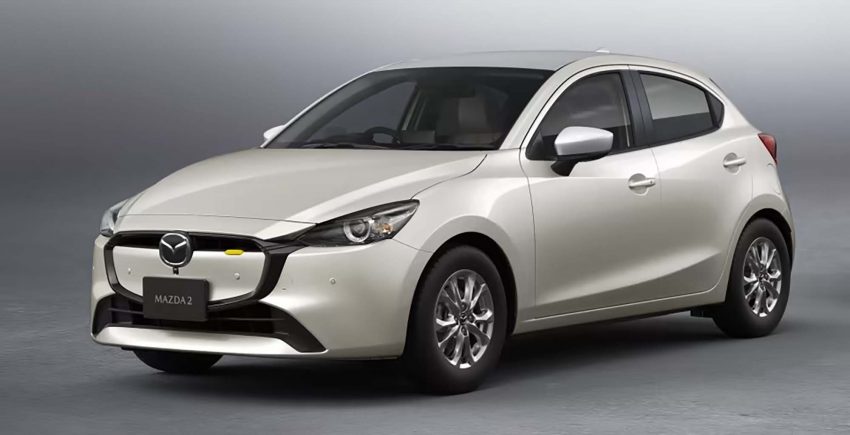 2023 Mazda 2 第三代二度小改款日本首发, 外观更阳光活泼 207392