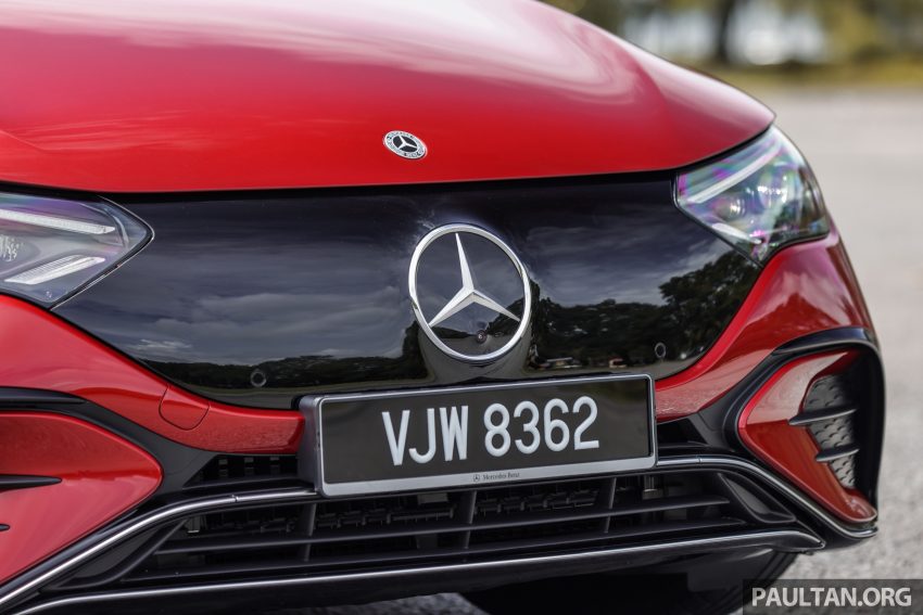 试驾：Mercdes-Benz EQE 350+ 电动车！科技仪式感拉满 205122