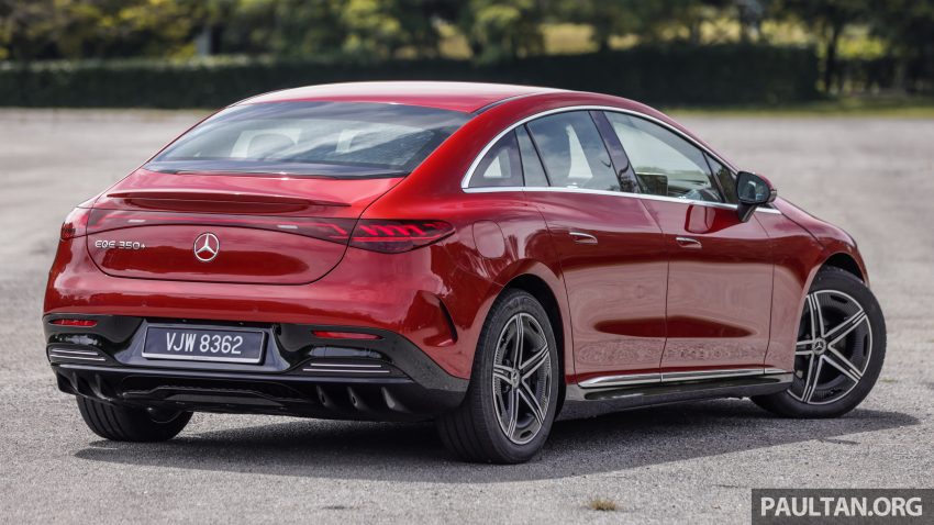 试驾：Mercdes-Benz EQE 350+ 电动车！科技仪式感拉满 205107