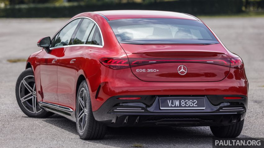 试驾：Mercdes-Benz EQE 350+ 电动车！科技仪式感拉满 205109