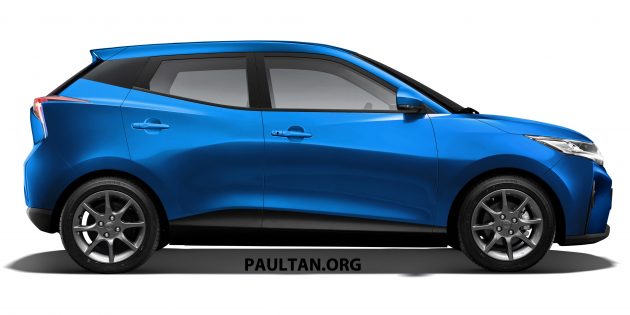 2023 Perodua Axia D74A 或2月中前比孪生车款更早首发