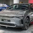 总代理明示近期内即将发布, Toyota bZ4X EV 再次亮相