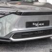 总代理明示近期内即将发布, Toyota bZ4X EV 再次亮相