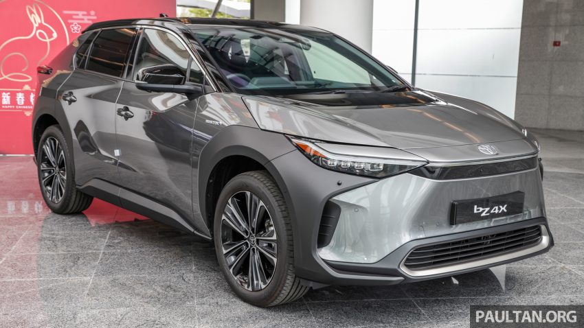 Toyota bZ4X 跨界电动车本地现身！续航里程达500公里 205000