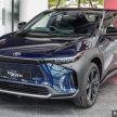 总代理明示近期内即将发布, Toyota bZ4X EV 再次亮相