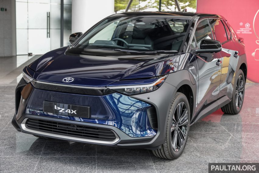 Toyota bZ4X 跨界电动车本地现身！续航里程达500公里 205034